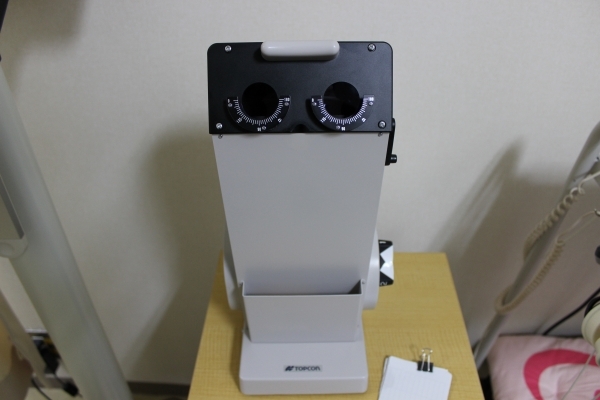 視力の検査機器